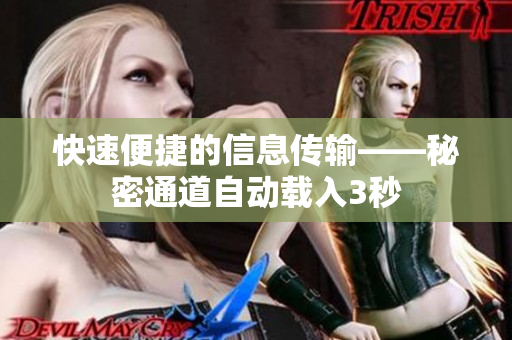 快速便捷的信息传输——秘密通道自动载入3秒