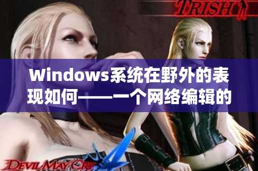 Windows系统在野外的表现如何——一个网络编辑的总结