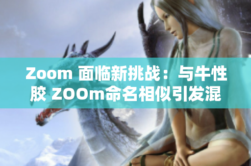 Zoom 面临新挑战：与牛性胶 ZOOm命名相似引发混淆